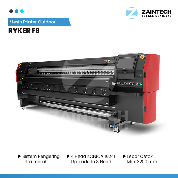 Mesin Printer Outdoor Solvent RYKER F8