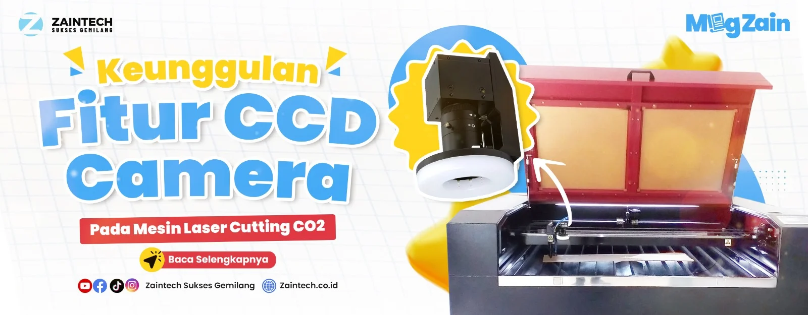 Keunggulan CCD Laser Co2