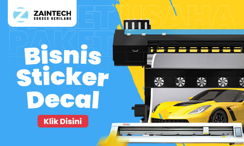 Paket Bisnis Sticker Decal