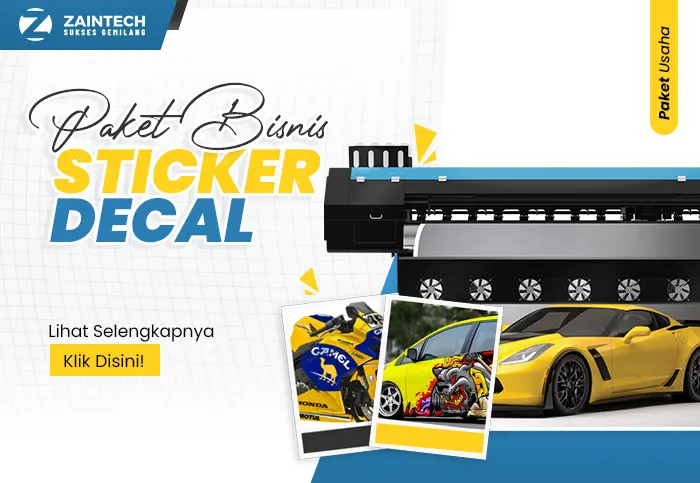 Paket Bisnis Sticker Decal