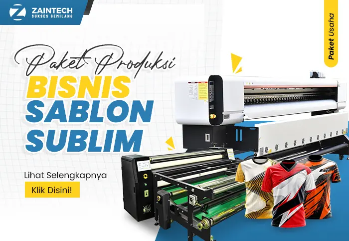 Paket Produksi Bisnis Sablon Sublim