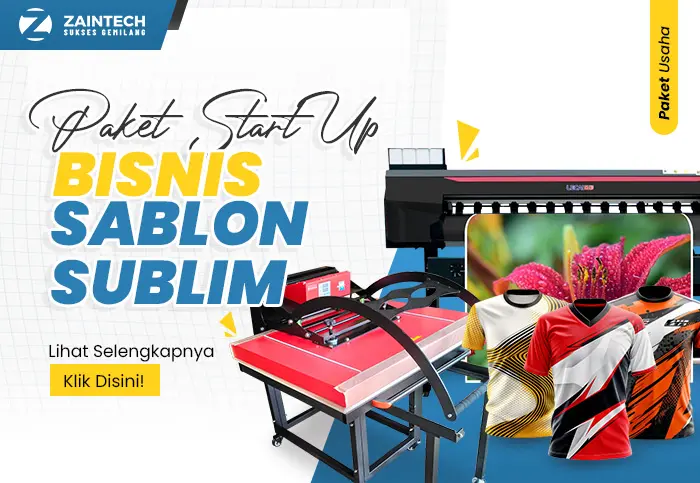 Paket Start Up Bisnis Sablon Sublim