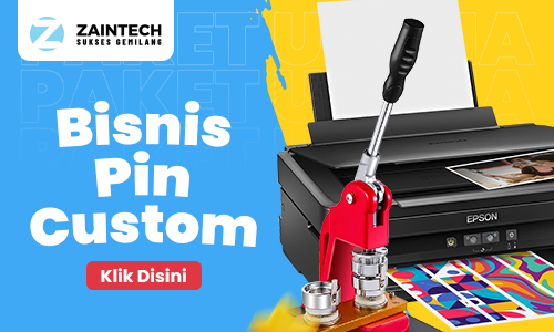Paket Usaha Pin Custom