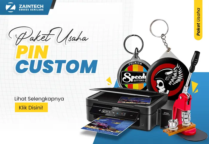 Paket Usaha Pin Custom
