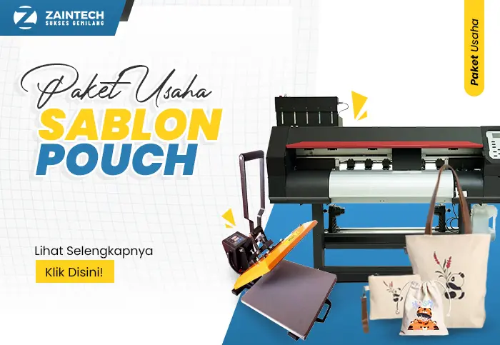Paket Usaha Sablon Pouch