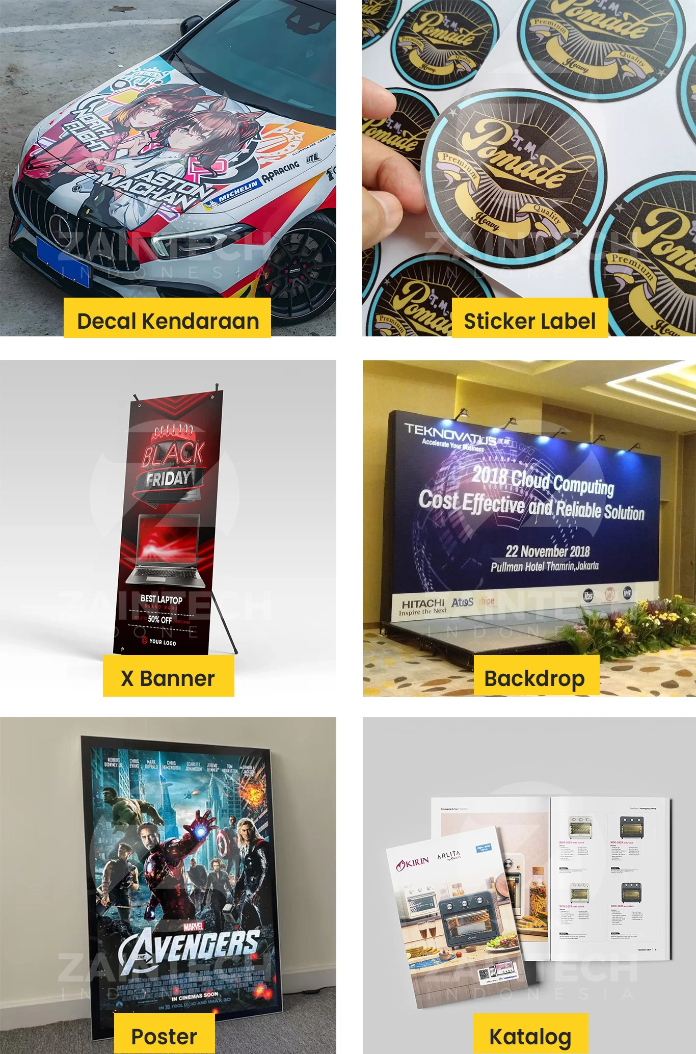 Hasil Mesin Laminasi Elektrik INCA L4-1700