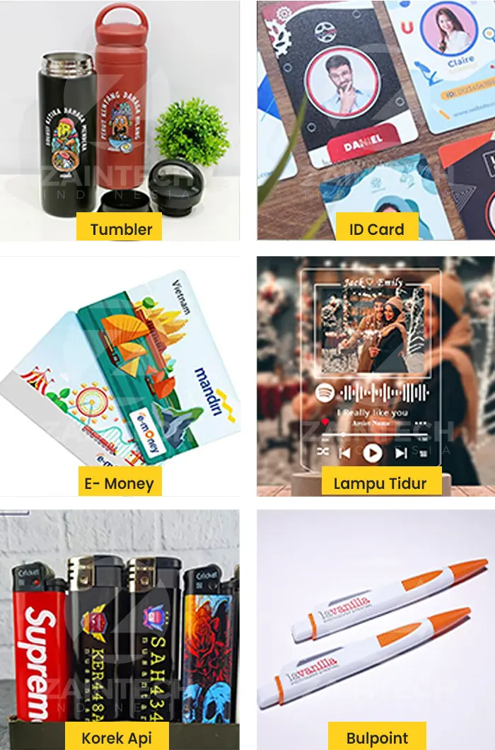 hasil Mesin Printer UV Flatbed RYKER Versaljet 6090 UV