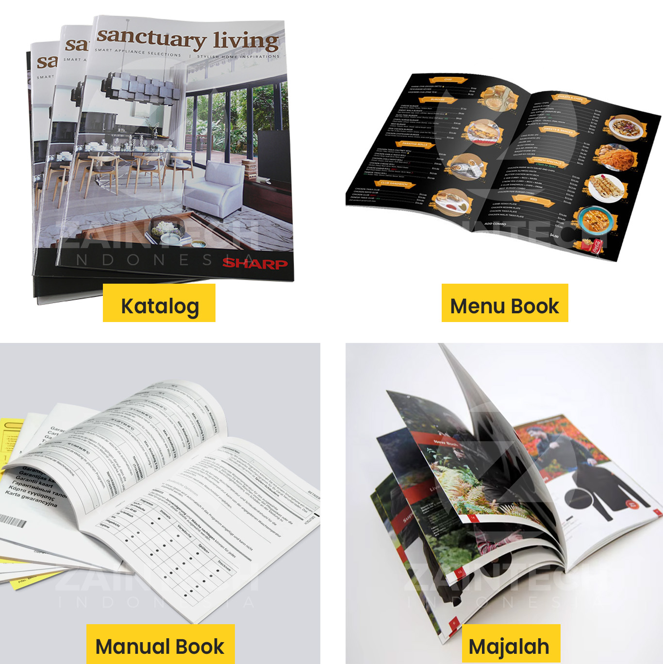 Hasil Mesin Booklet Maker BM 20