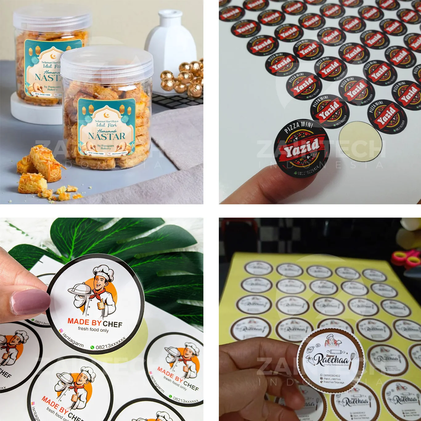 Hasil Mesin Cutting Sticker INNOVATEC Auto Feeder A3+ MAX